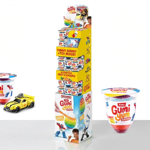 [C1105066] GUMI YUM TRANSFORMERS SURPRISE DISPLAY 68pcs