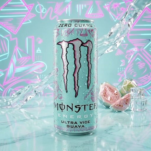 [D0104039] MONSTER ENERGY ULTRA VICE GUAVA 12 x 50CL