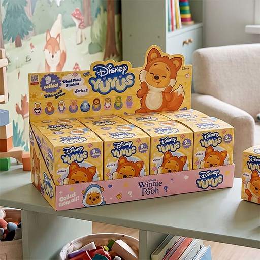 [00021078] DISPLAY DISNEY WINNIE THE POOH YUYU'S WITH CLIP WAVE-2 /8