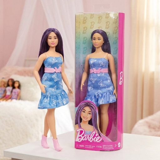 [00040077] BARBIE FASHIONISTAS VIOLET HAIR