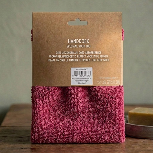 [00129008] HANDDOEK - ROZE (36609)