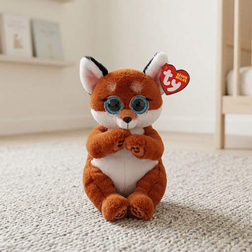 [00020585] TY BEANIE BELLIES SMALL - WITT THE FOX 15cm