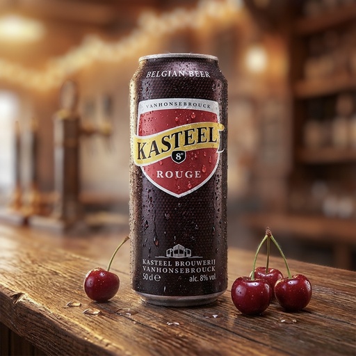 [D3901000] KASTEEL ROUGE CAN 8° 12X50cl