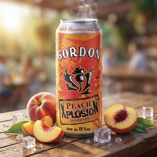[D3401020] GORDON PEACH XPLOSION CAN 12X50cl