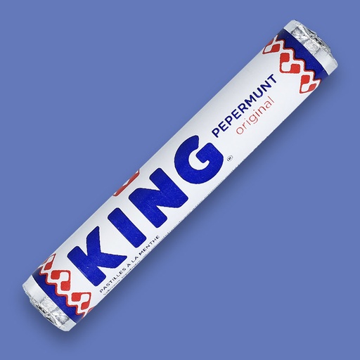 [C0102001] KING PEPERMUNT 36x44g