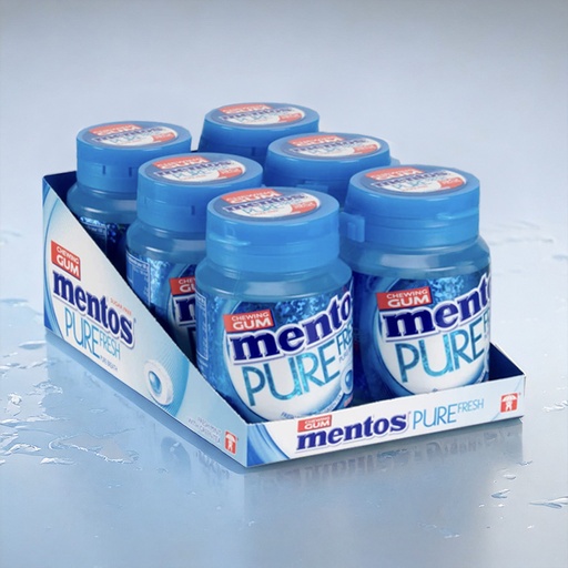 [C0904004] MENTOS CUP PURE FRESH FRESH MINT 6x60g
