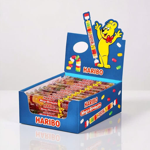 [C0301001] HARIBO MEGA-ROULETTE 40x45g