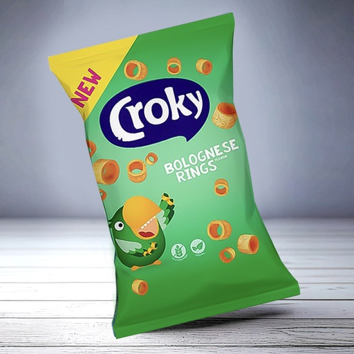 [C1001021] CROKY RINGS BOLOGNESE 24x75g