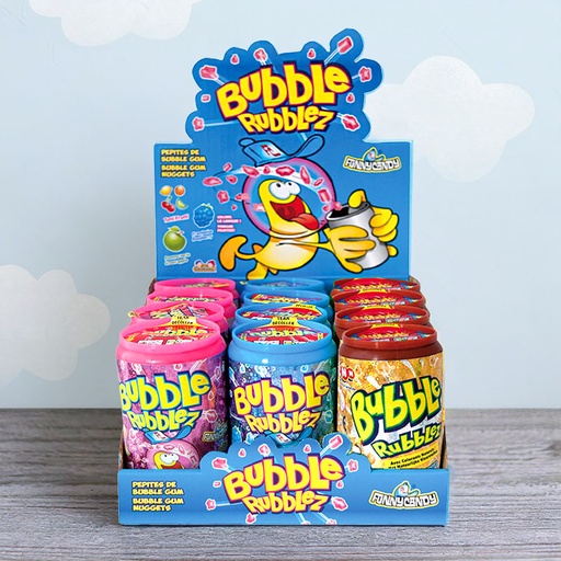 [C1105003] BUBBLE RUBBLEZ 12pcs