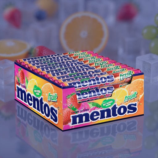 [C0904042] MENTOS ROL FRUIT 40x38g