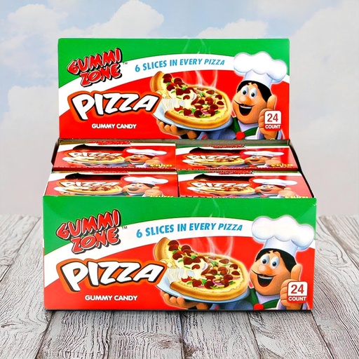 [C1105016] GUMMY ZONE PIZZA 48pcs