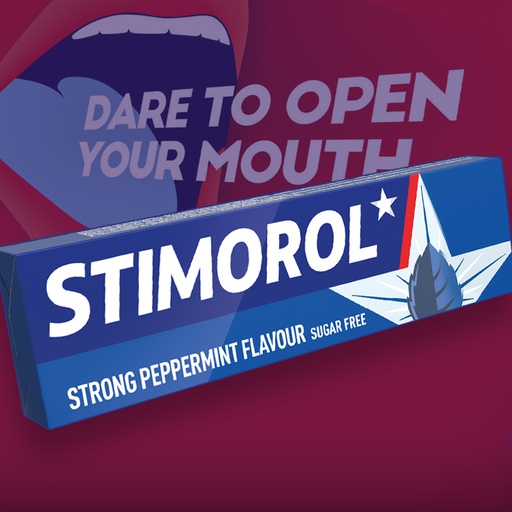 [C0609003] STIMOROL STRONG PEPPERMINT 30x14g