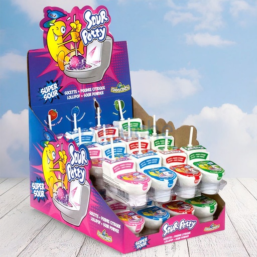 [C1105028] SOUR POTTY 24pcs