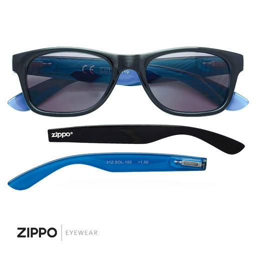 [Z2007096] ZIPPO SMOKED READING GLASSES 31Z SOL 100 / DUM2