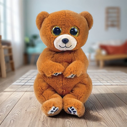 [00020199] TY BEANIE BABIES DUNCAN L'OURS SMALL 15CM
