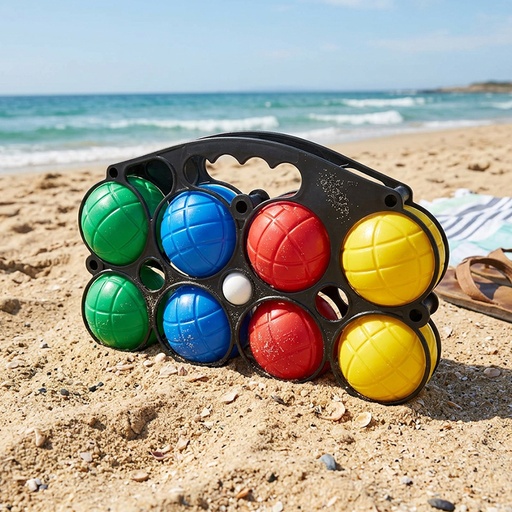 [00140016] PETANQUE SET 8+2pcs