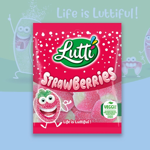 [C0105000] LUTTI AARDBEI 12X80g