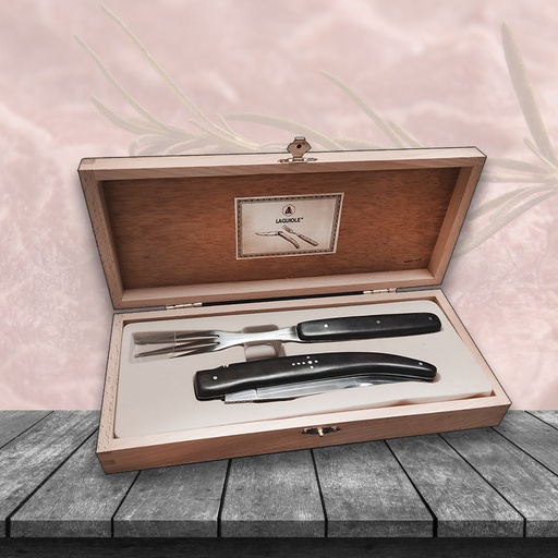 [40268562] LG BIG CARVING SET DRUELLES
