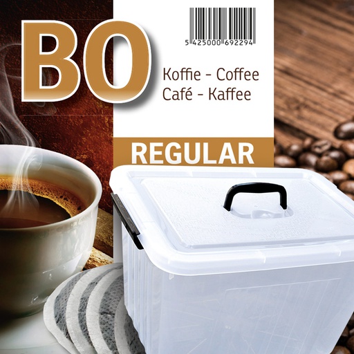 [D4601021] BO KOFFIE REG. 300 PADS BOX ( CARLO)