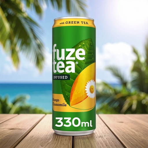 [D0109010] FUZETEA MANGO CHAMOMILE CAN 6x4x33cl