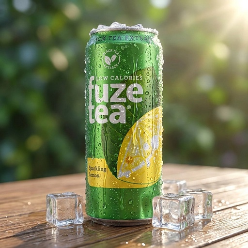 [D0109030] FUZETEA SPARKLING LEMON CAN 6x4x33cl
