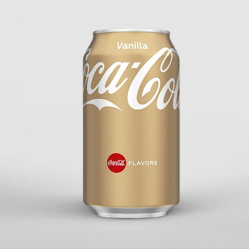 [D0101060] COCA-COLA VANILLA FAT CAN 24X33cl