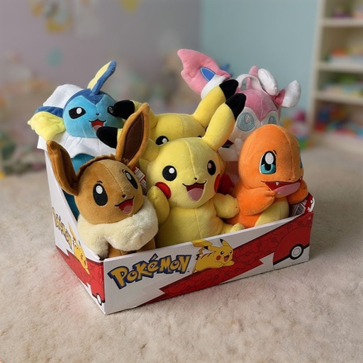 [00020112] POKEMON PLUCHE ASSORTIMENT WAVE 21 /6