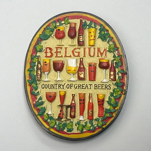 [00120038] MAGNET COUNTRY OF GREAT BEERS OVAL
