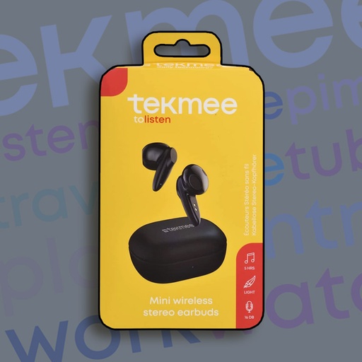 [40430155] TEKMEE MINI BLUETOOTH STEREO EARBUDS