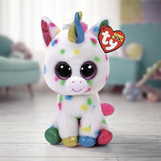 [00020428] TY BEANIE BOO'S HARMONIE LA LICORNE SMALL 15CM