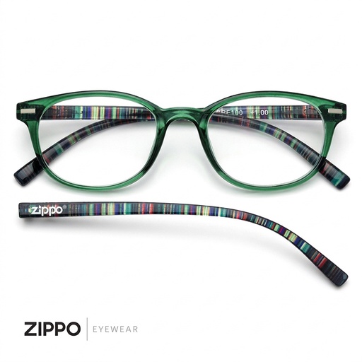 [Z2007125] ZIPPO READING GLASSES 31Z B19 GRE100 / DUM1