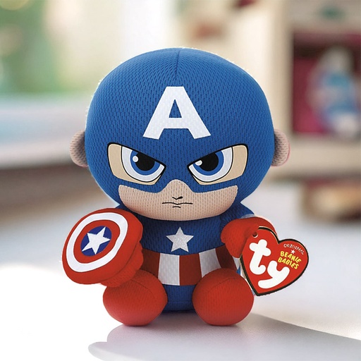 [00020632] TY MARVEL CAPTAIN AMERICA 15CM 