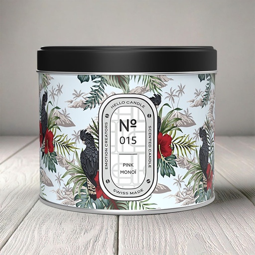 [SC015500] HELLO CANDLE PINK MONOÏ 500ml