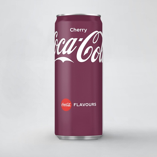 [D0702001] COCA COLA CHERRY CAN 24X33cl
