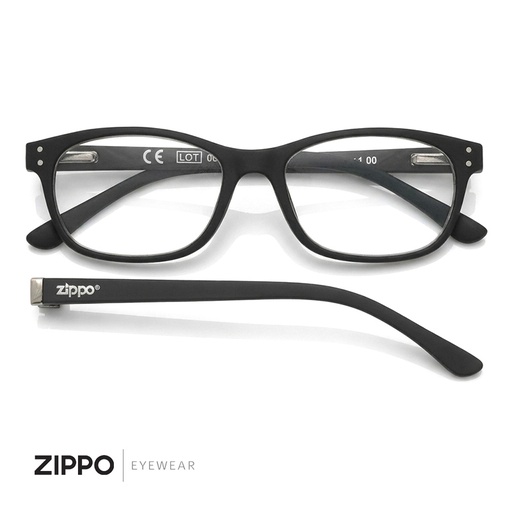 [Z2007266] ZIPPO READING GLASSES 31Z B27 BLK350 / DUM1