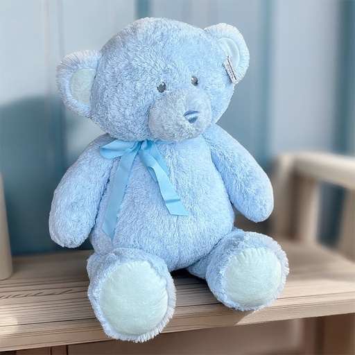 [00200043] BEAR BLUE 90CM