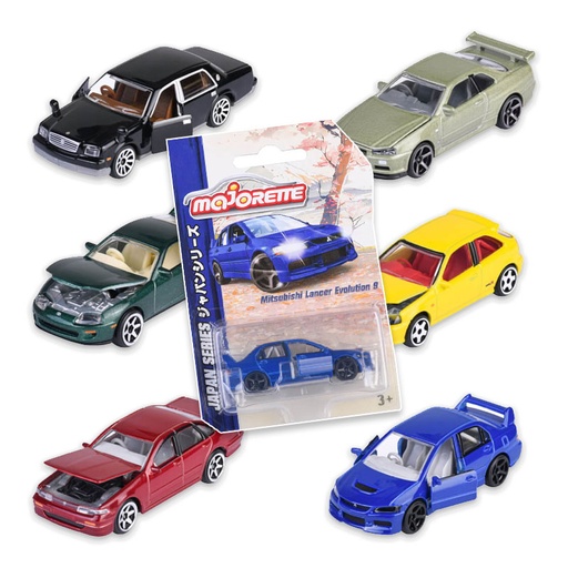 [00050568] MAJORETTE JDM LEGENDS PREMIUM CARS 7ass