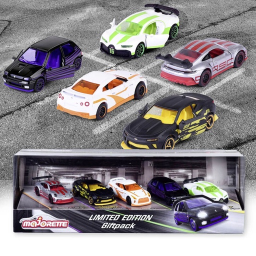 [00050670] MAJORETTE LIMITED EDITION 10 GIFTPACK 5PCS