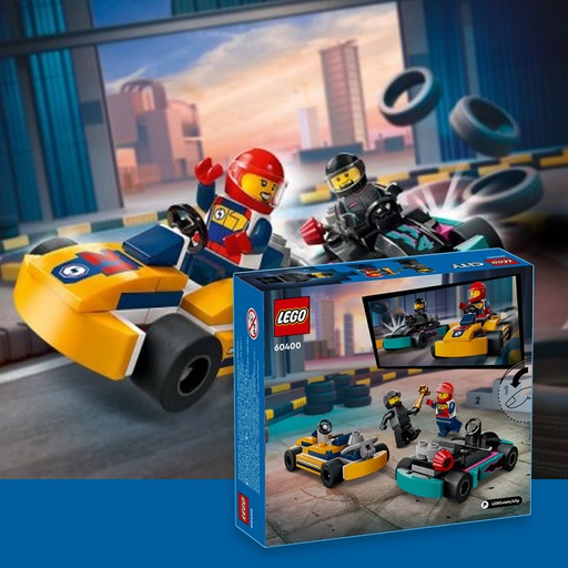 [00111113] LEGO 60400 CITY GO-KARTS & RACE DRIVERS