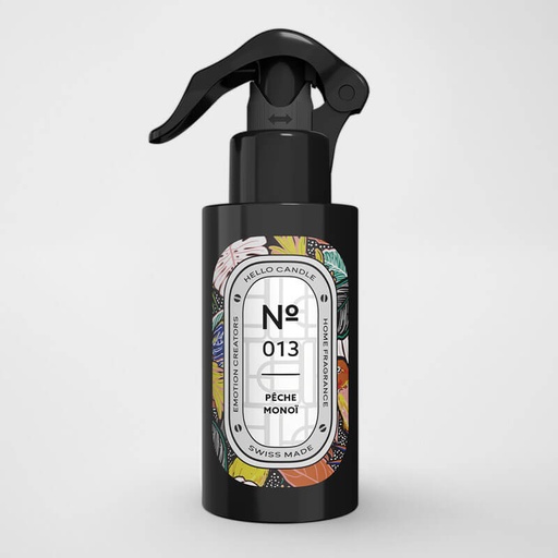 [PA013100] HELLO CANDLE HOME FRAGRANCE PECHE MONOÏ 100ml