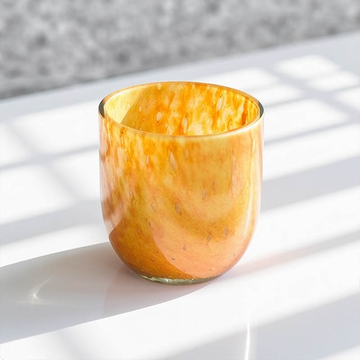 [80100061] TWILI TEA LIGHT HOLDER LOTUS COLL. SAHARA SAND 9cm