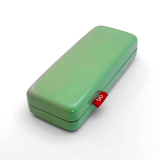 [81001020] GLASSES CASE GLOSSY MINT GREEN