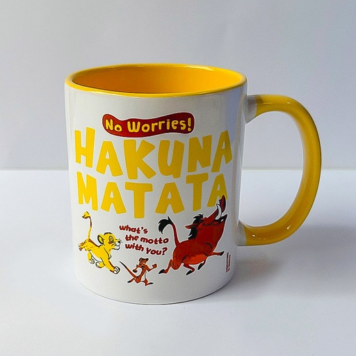 [00120102] MUG THE LION KING (HAKUNA MATATA)