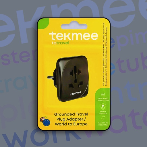 [40430319] TEKMEE WW TO FR PLUG CONVERTER