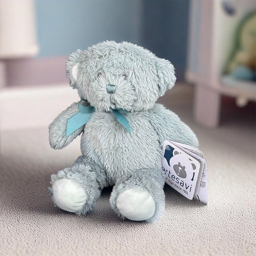 [00200006] BEAR SKY BLUE 23CM