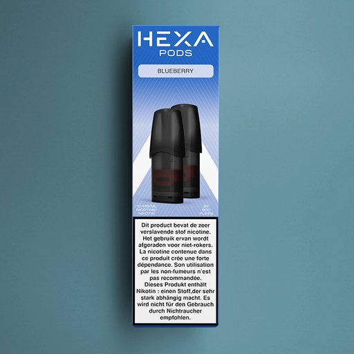 [00002538] HEXA PODS BLUEBERRY 10MG /5