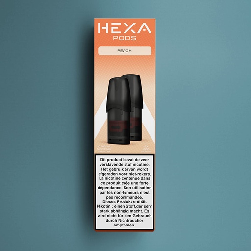 [00002570] HEXA PODS PEACH 10MG /5