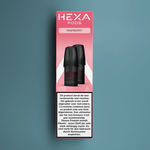 [00002575] HEXA PODS RASPBERRY 18MG /5