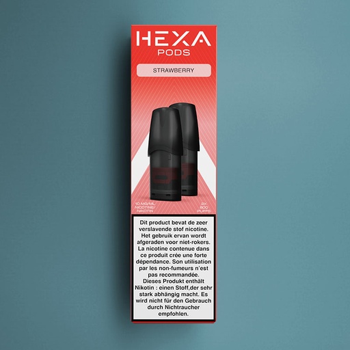 [00002586] HEXA PODS STRAWBERRY 10MG /5