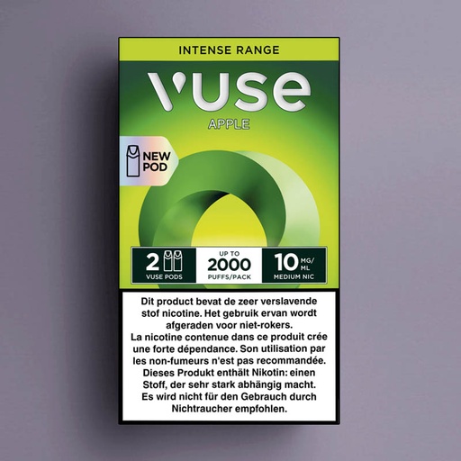 [00002241] VUSE INTENSE APPLE 2-PODS 10mg /5